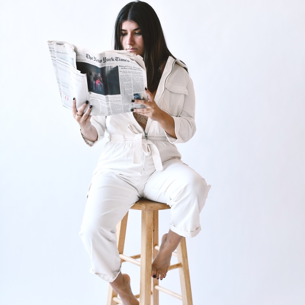 H&M utility jumpsuit